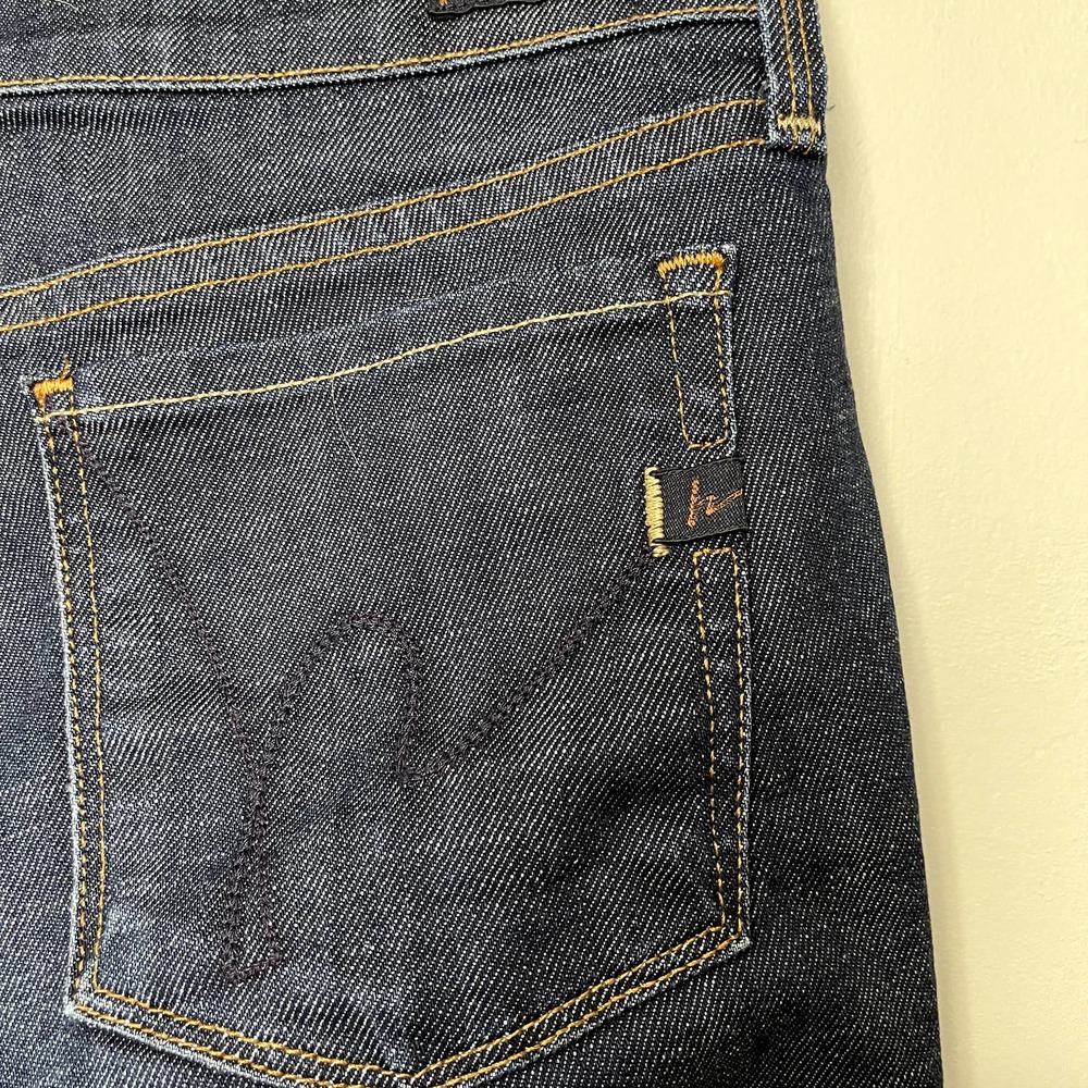 Citizens of Humanity Kelly #001 Stretch Dark Wash Low Waist Boot Cut Blue 28 - Picture 3 of 10
